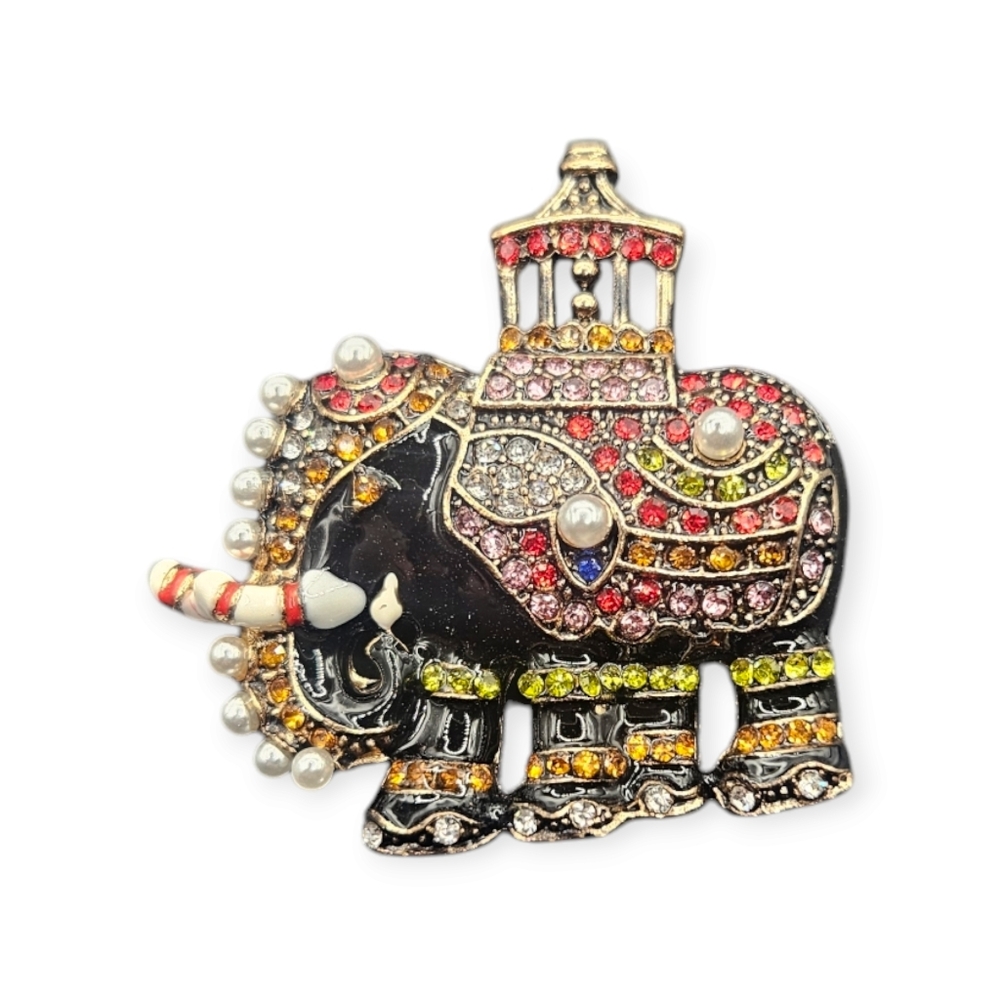 Elephant Brooch